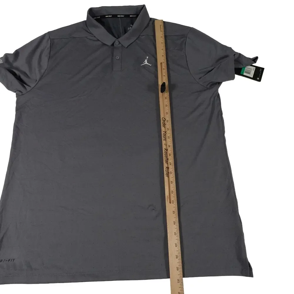 Air Jordan Jumpman Derek Jeter Invitational Performance Golf Polo Men's XL NWT